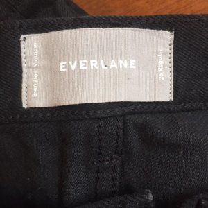 Everlane High Rise Straight Jean